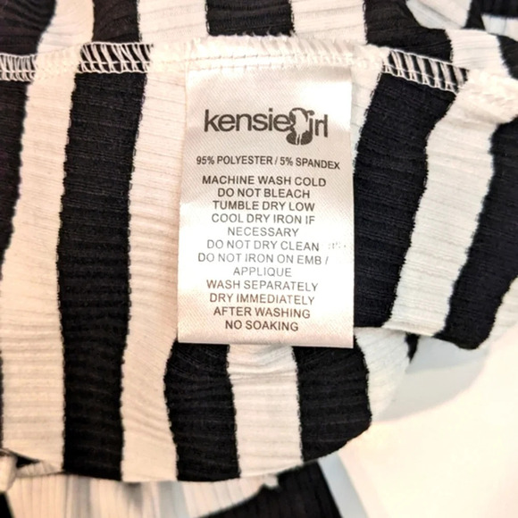 Girl's Striped Knit Jumpsuits - Picture 8 of 8